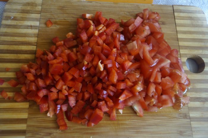 А-ля Лахмаджун с фасолью