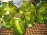 Огурчики консервированные &amp;quot;Любимые&amp;quot;