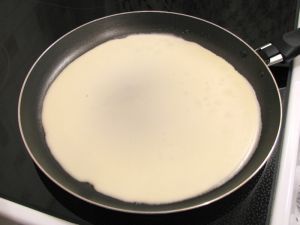 Блины с сливовым джемом