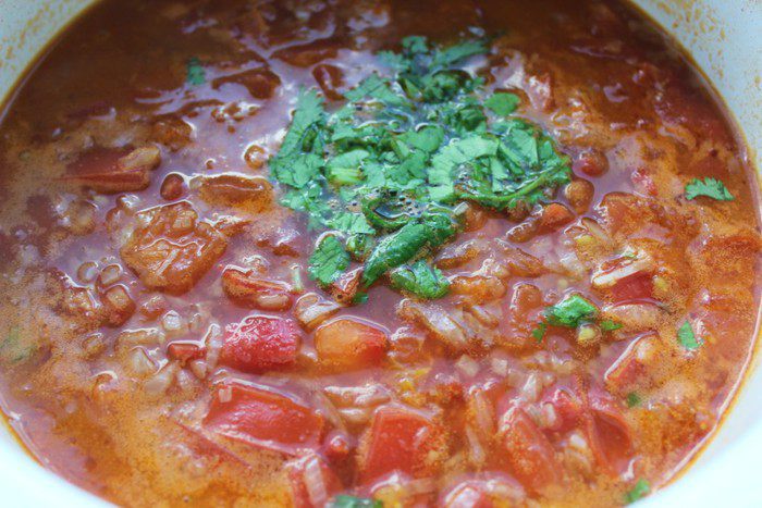 Томатный магрибский суп