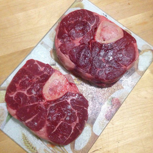 Говяжий стейк с гарниром из овощей