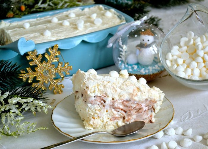 Семифредо по-итальянски с меренгами (Meringata)