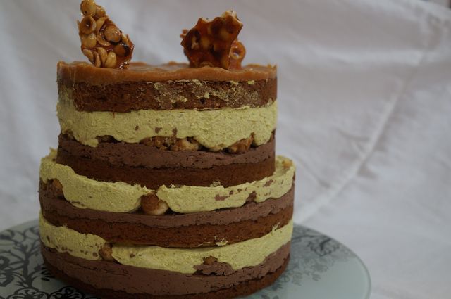 Хрустящий бананово-ореховый торт от Кристины Тоси