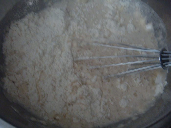 Хлеб с картофельным пюре