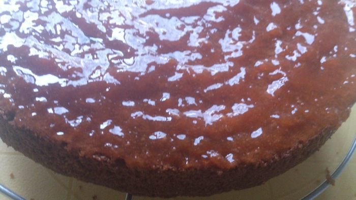 Шоколадно-гречневый торт