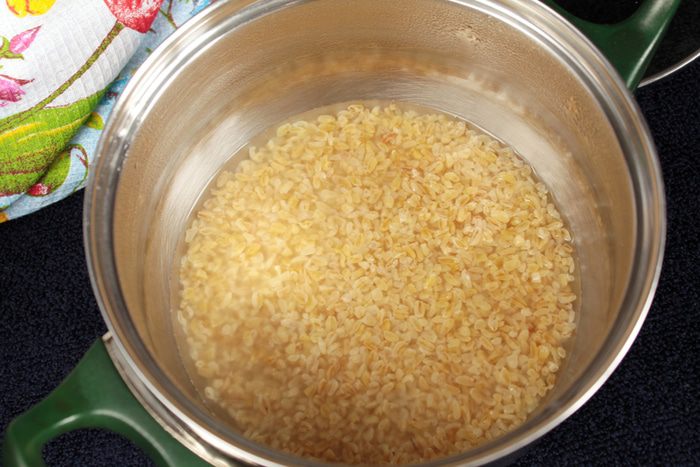 Вареники или пельмени из льняного теста с булгуром