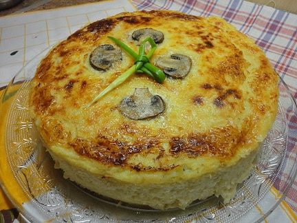 Картофельный пирог с тремя начинками
