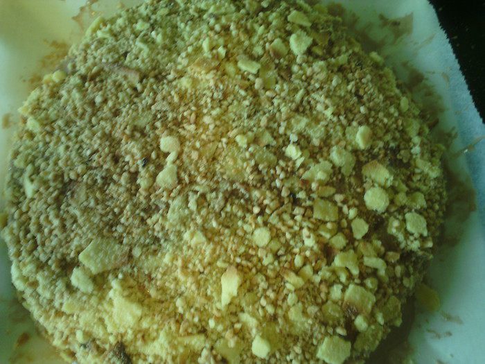 Торт с апельсиновый водой (fleur d&amp;#39;oranger) и орехами