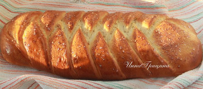 Шведская коричная коса 