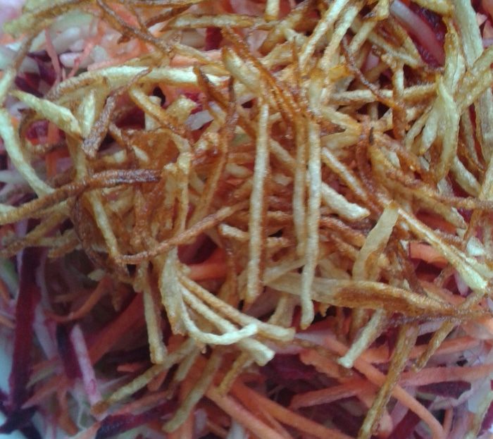 Постный салат &amp;quot;Похрустим&amp;quot;