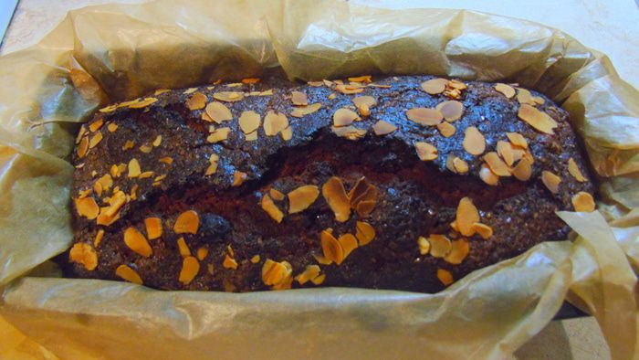 Рождественский кекс на портере (штоллен)