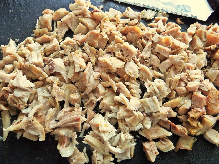 Кексы с курицей и рисом