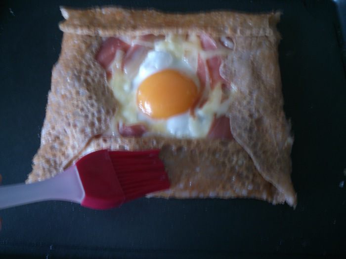 Бретонские блинчики из гречневой муки