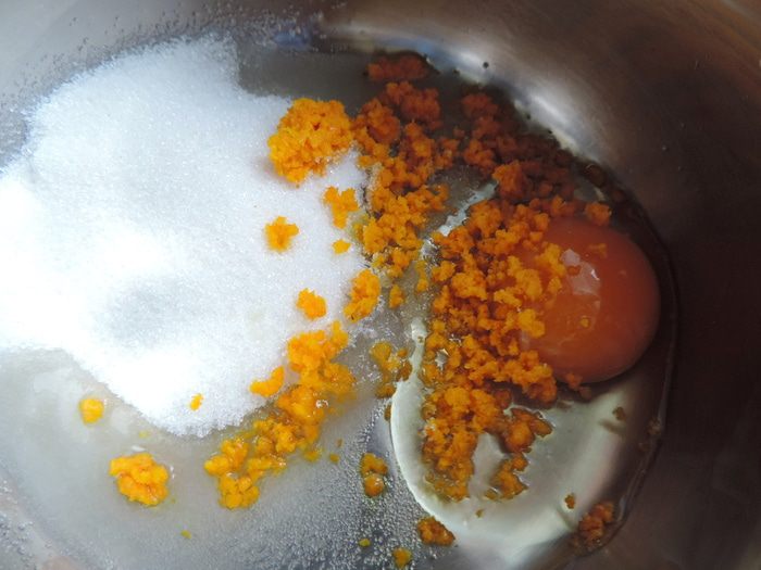Цукотто (торт-купол) с апельсиновым и шоколадным муссами