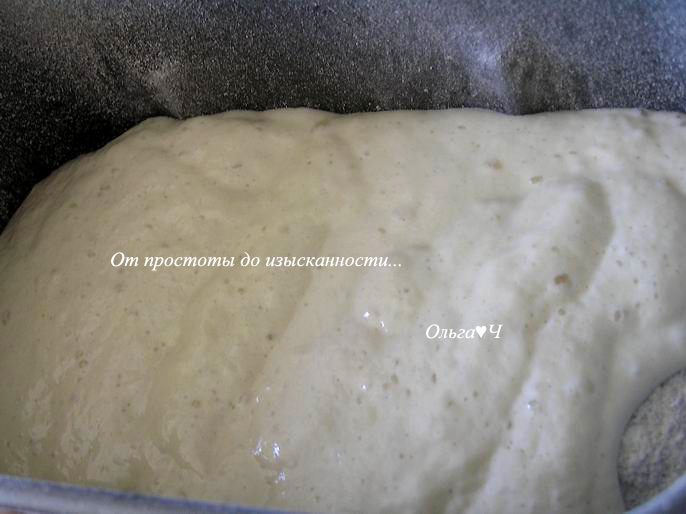 Оливковый хлеб с маслинами и каперсами