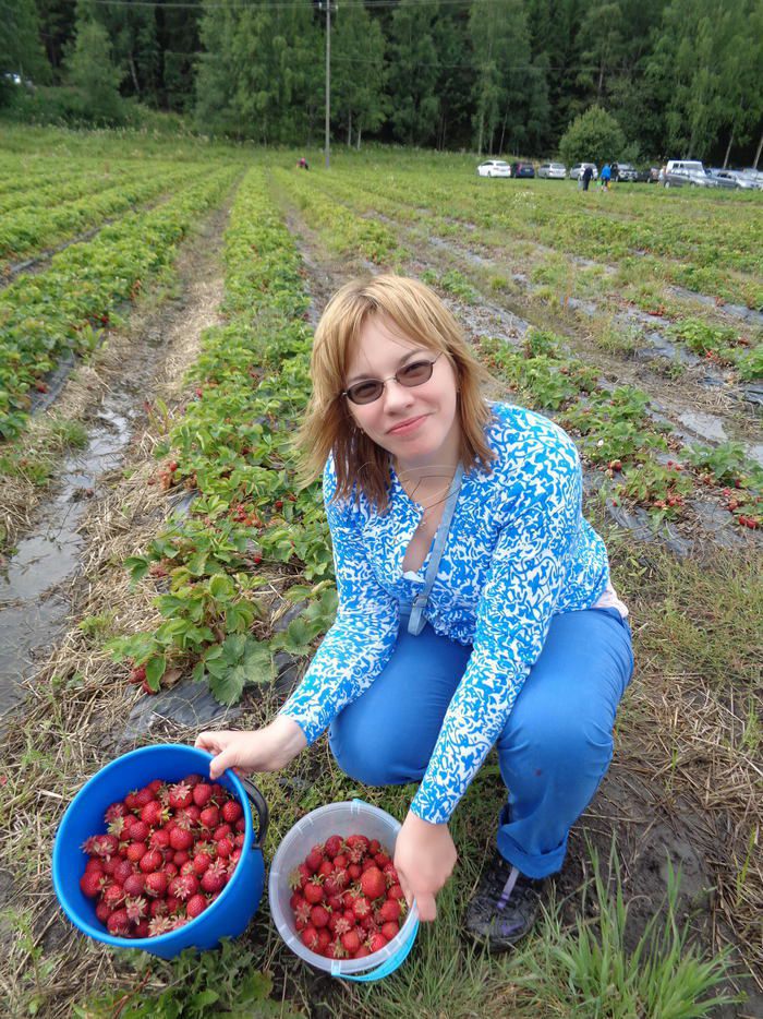 Клубнично-ванильный конфитюр с кремом из маршмеллоу