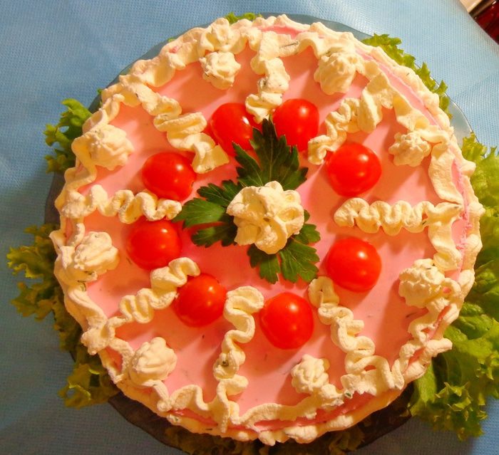 Закусочный чизейк со свеклой &amp;quot;Румяная заря&amp;quot;