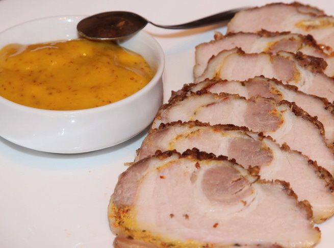 Рулет из подчеревины