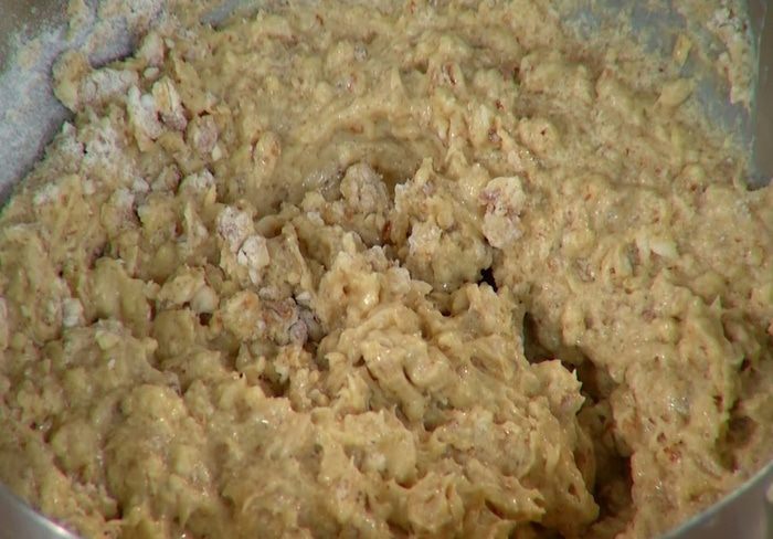 Миндальная коврижка с абрикосами 
