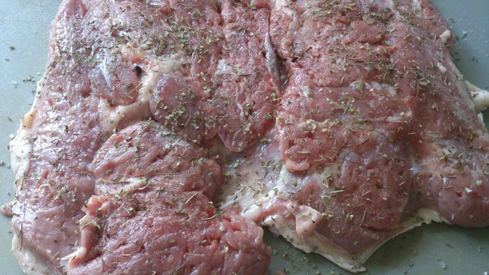 Рулет из индейки