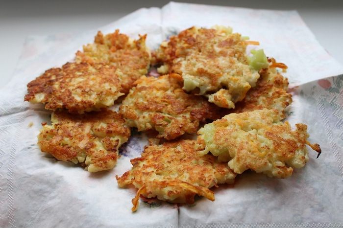 Оладьи из цветной капусты