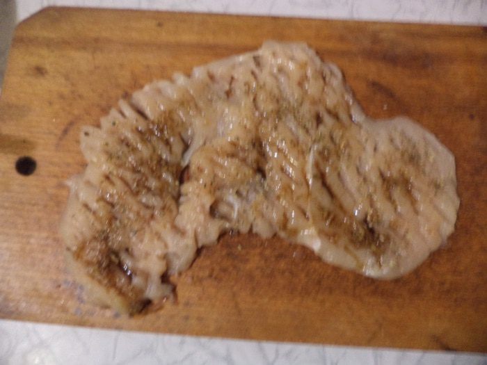 Куриные рулетики с грибами