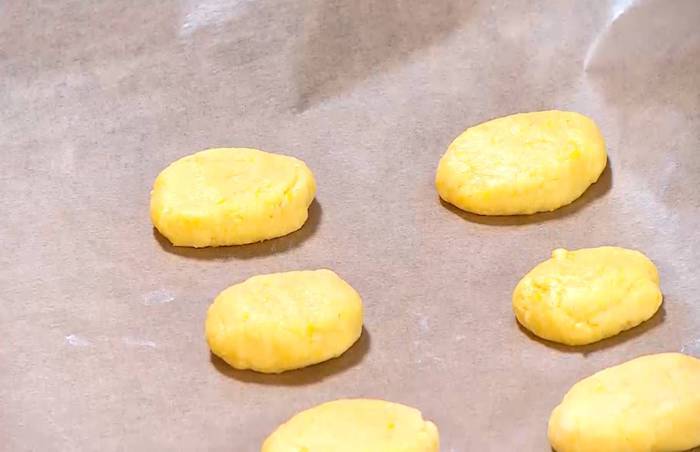 Лимонное печенье «Солнышко» с кукурузной мукой 