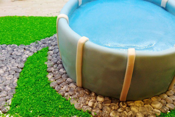 Торт &amp;quot;Бассейн&amp;quot;