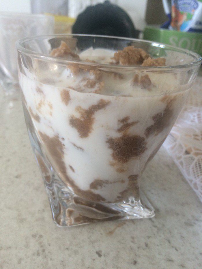 Ледяной банановый смузи &amp;quot;Кофейный восторг&amp;quot;