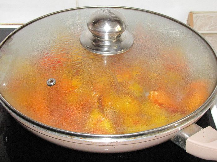 Рагу с мясными шариками