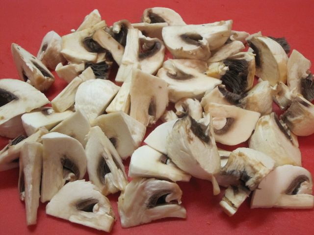 Фрикасе из курицы с грибами