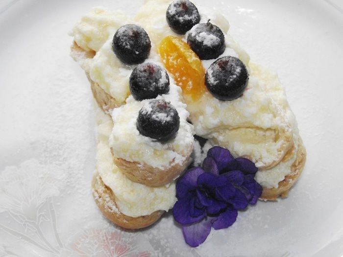 Эклеры с масляно-заварным кремом