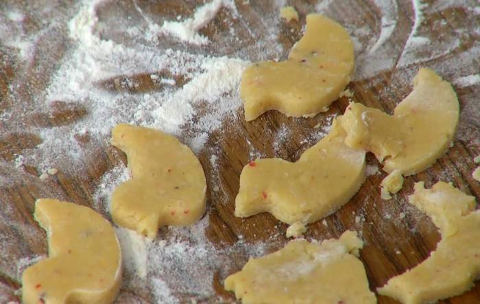 Сырное печенье с перцем