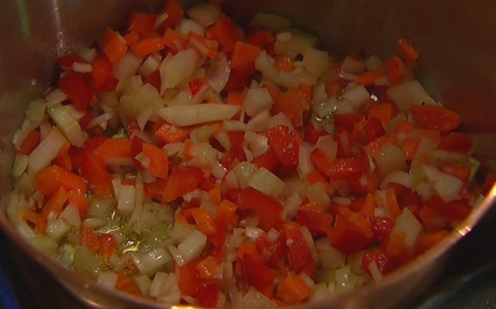 Минестроне с рисом 