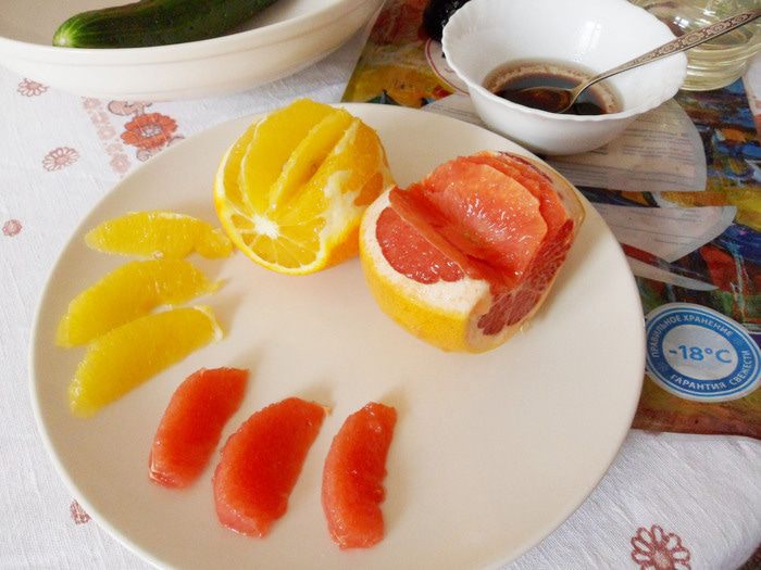 Салатный микс с барабулькой
