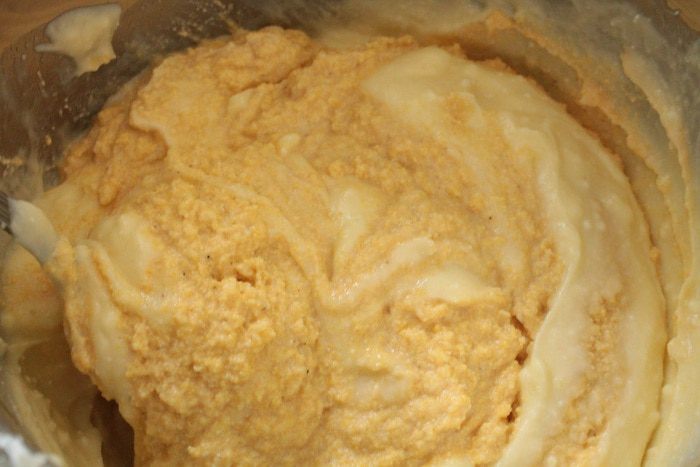 Творожные кексы с кукурузной мукой