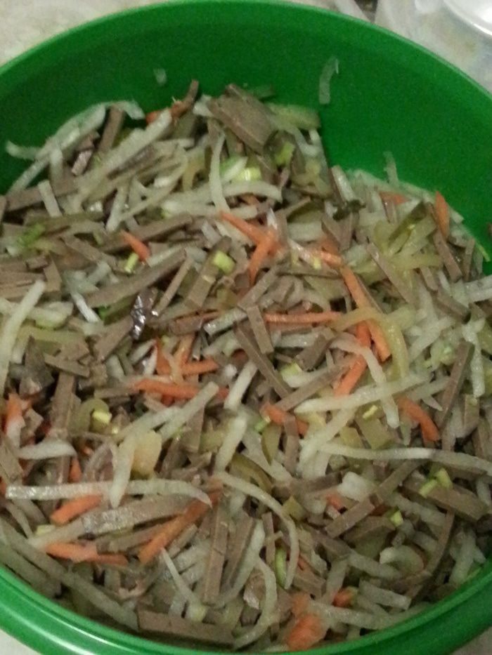 Печеночный салат &amp;quot;От Надежды&amp;quot;