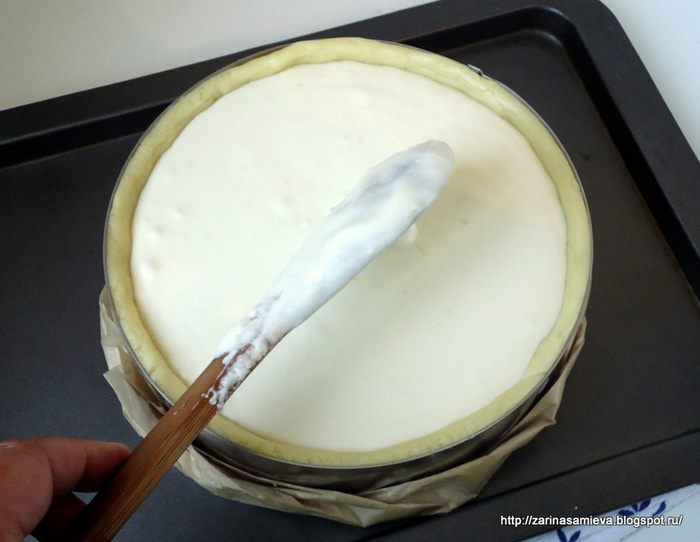 Немецкий творожный торт (Käsekuchen)