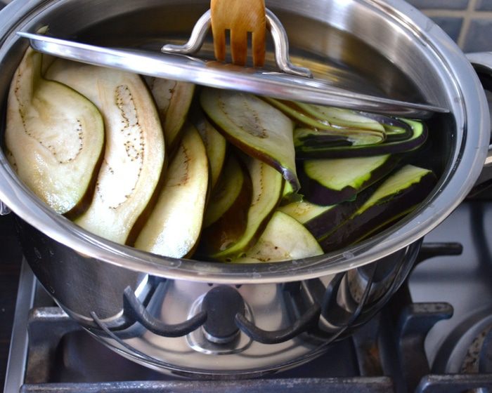 Баклажанный рулет (Polpettone di melanzane)