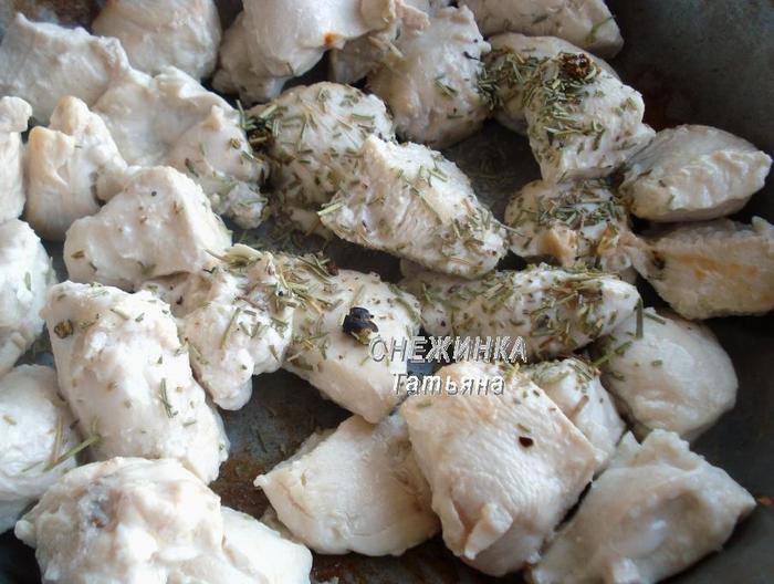 Паштет куриный с черникой