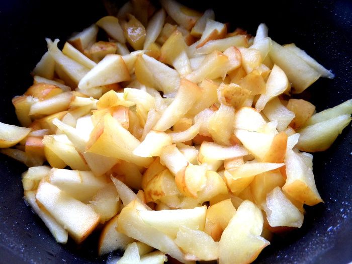 Штрудель из лаваша (постный)