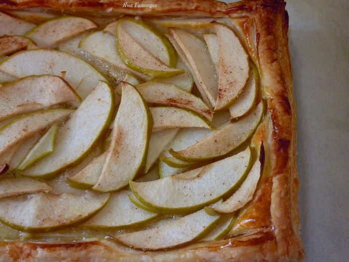 Деревенский яблочный тарт
