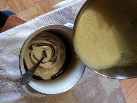 Шоколадный флан