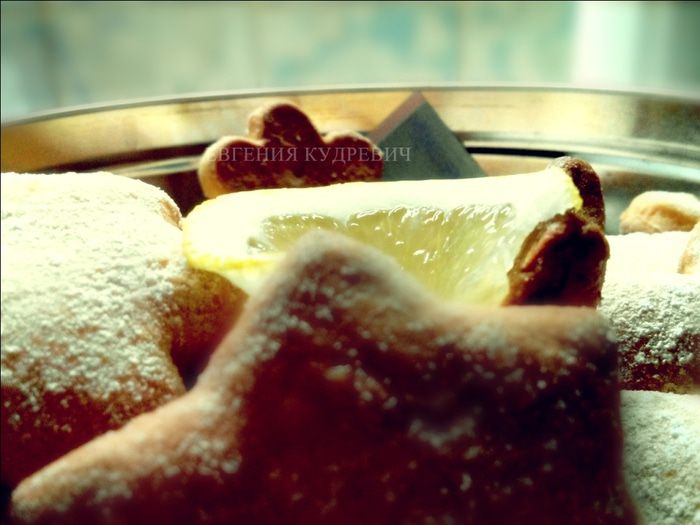 Лимонное печенье