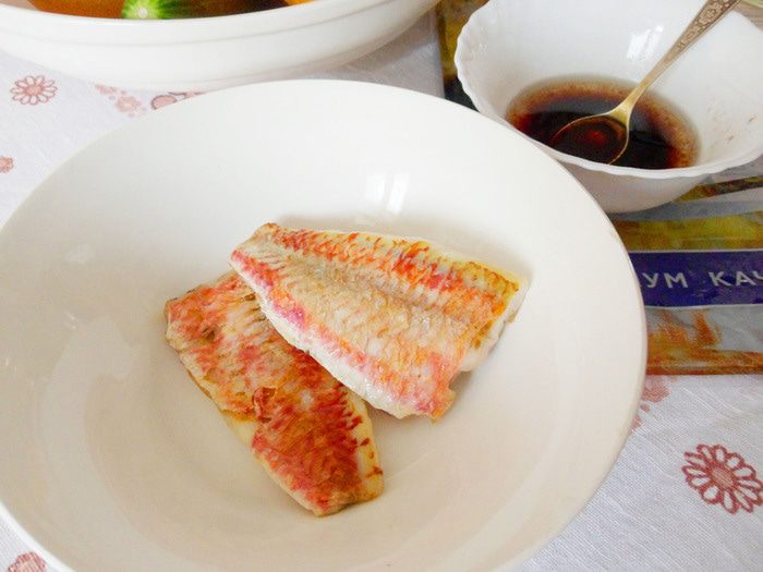 Салатный микс с барабулькой