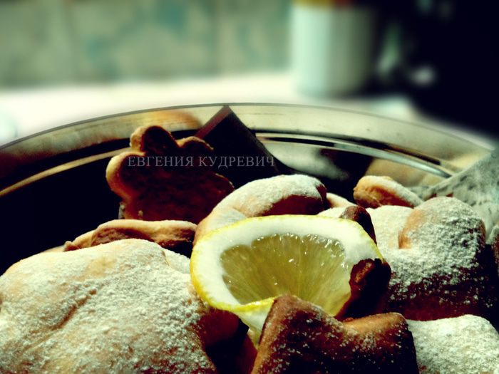 Лимонное печенье