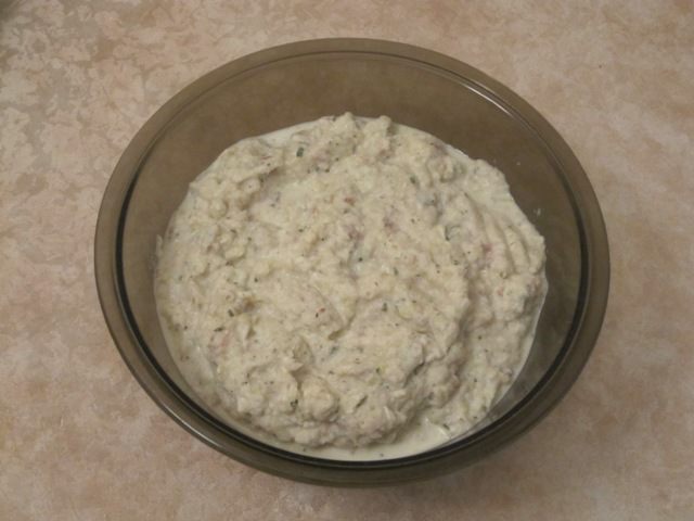 Суфле рыбное с капустой