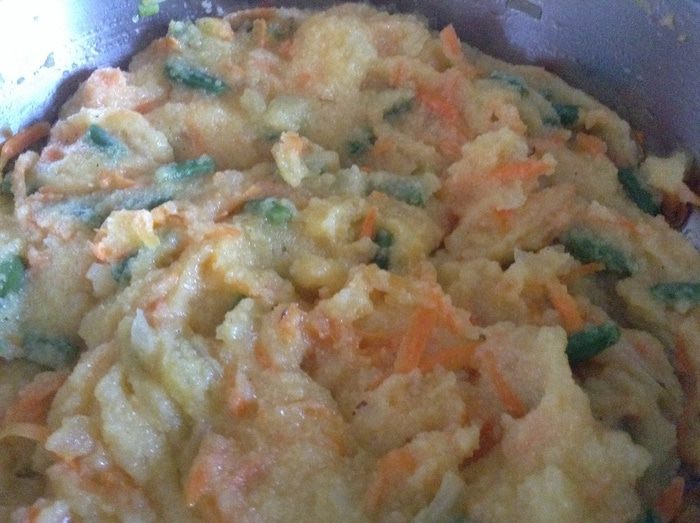 Паста с полентой