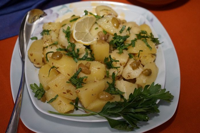 Жареный картофель по-мароккански