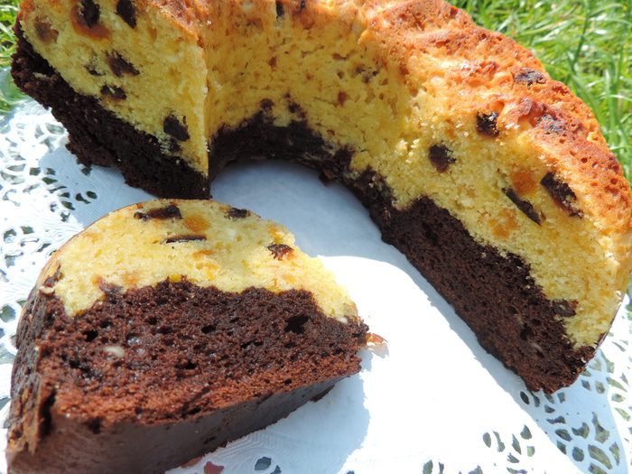 Творожно-шоколадный кекс &amp;quot;Восторг&amp;quot;